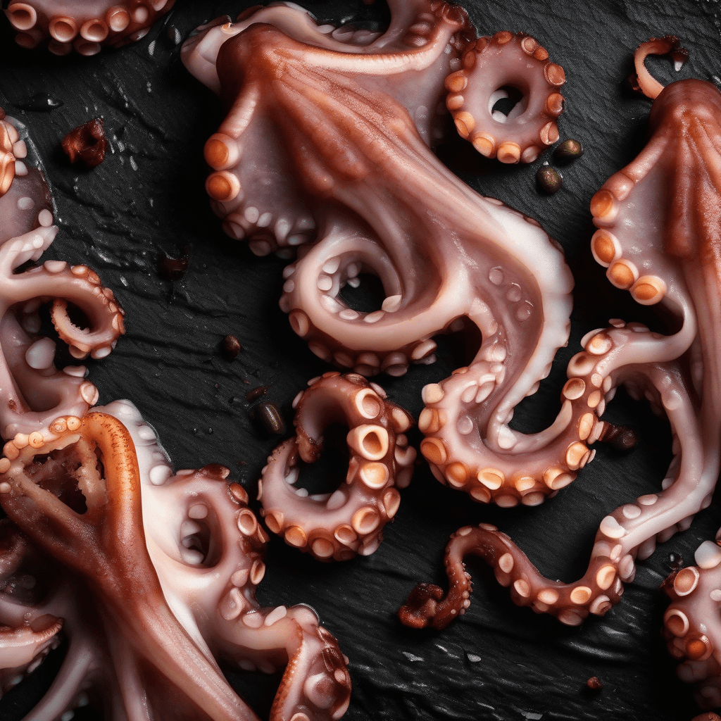cooked octopus tako