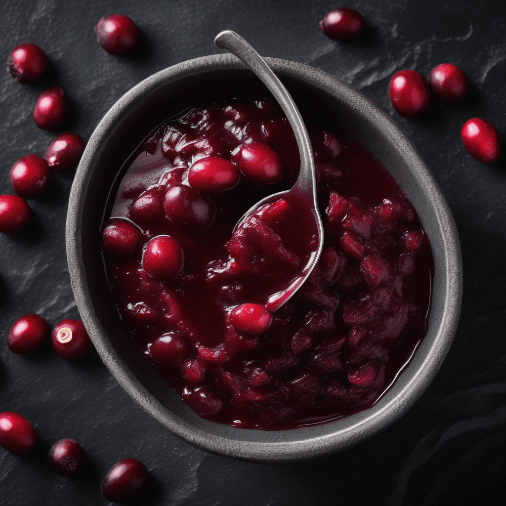 cranberry sauce