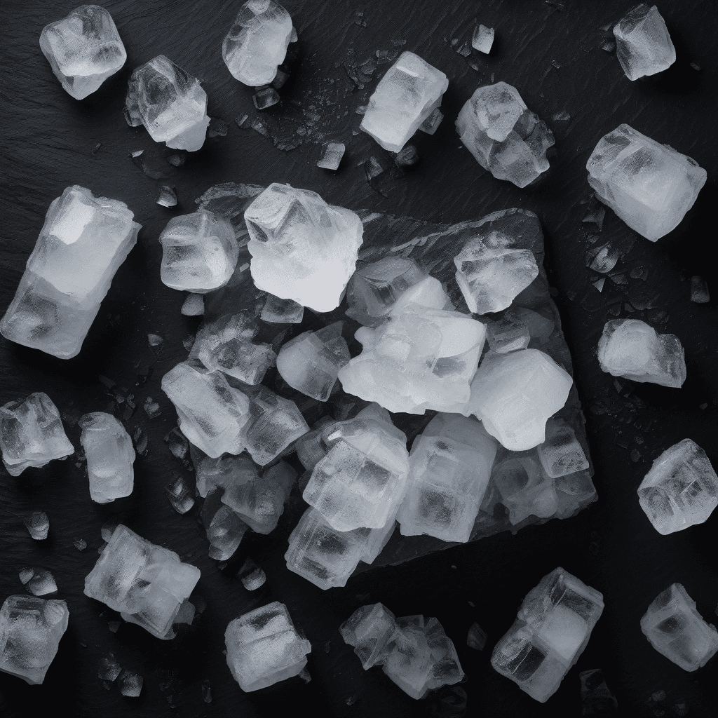 crushed ice