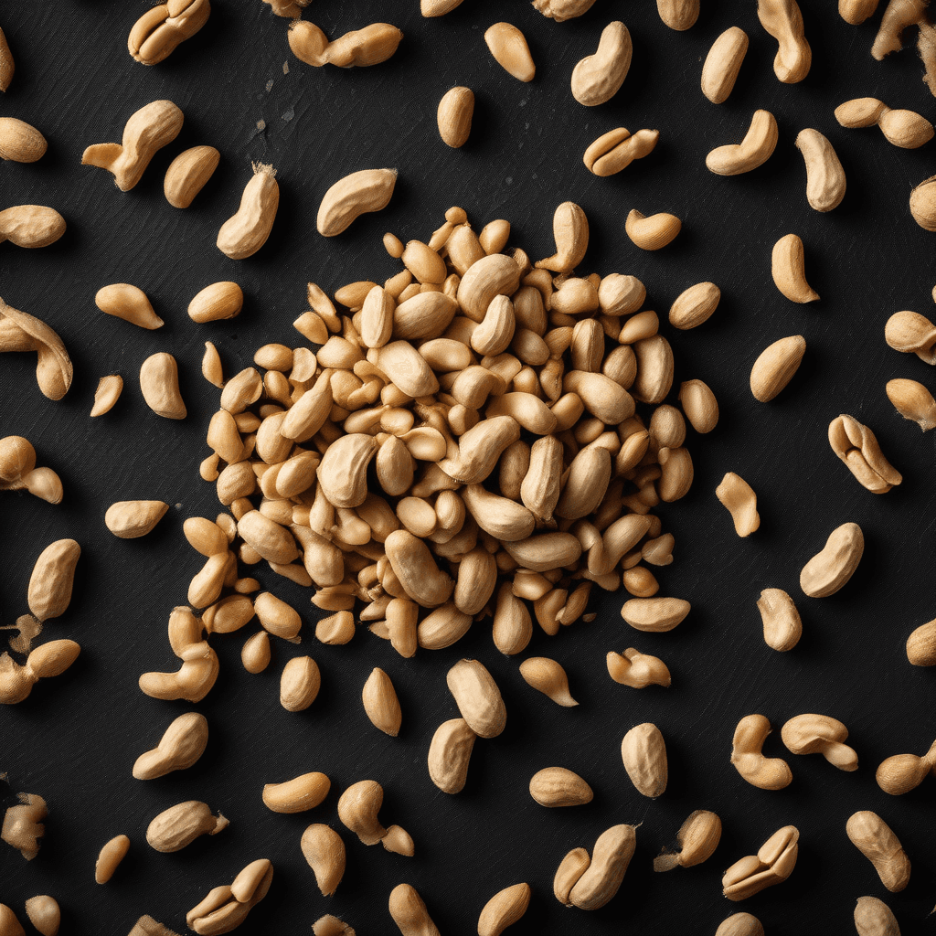 crushed peanuts