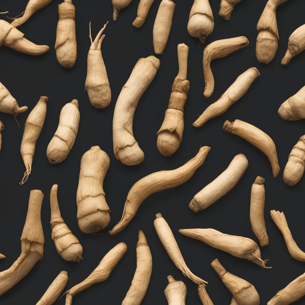 fresh ginseng