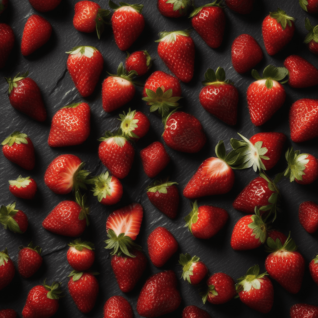 fresh strawberries