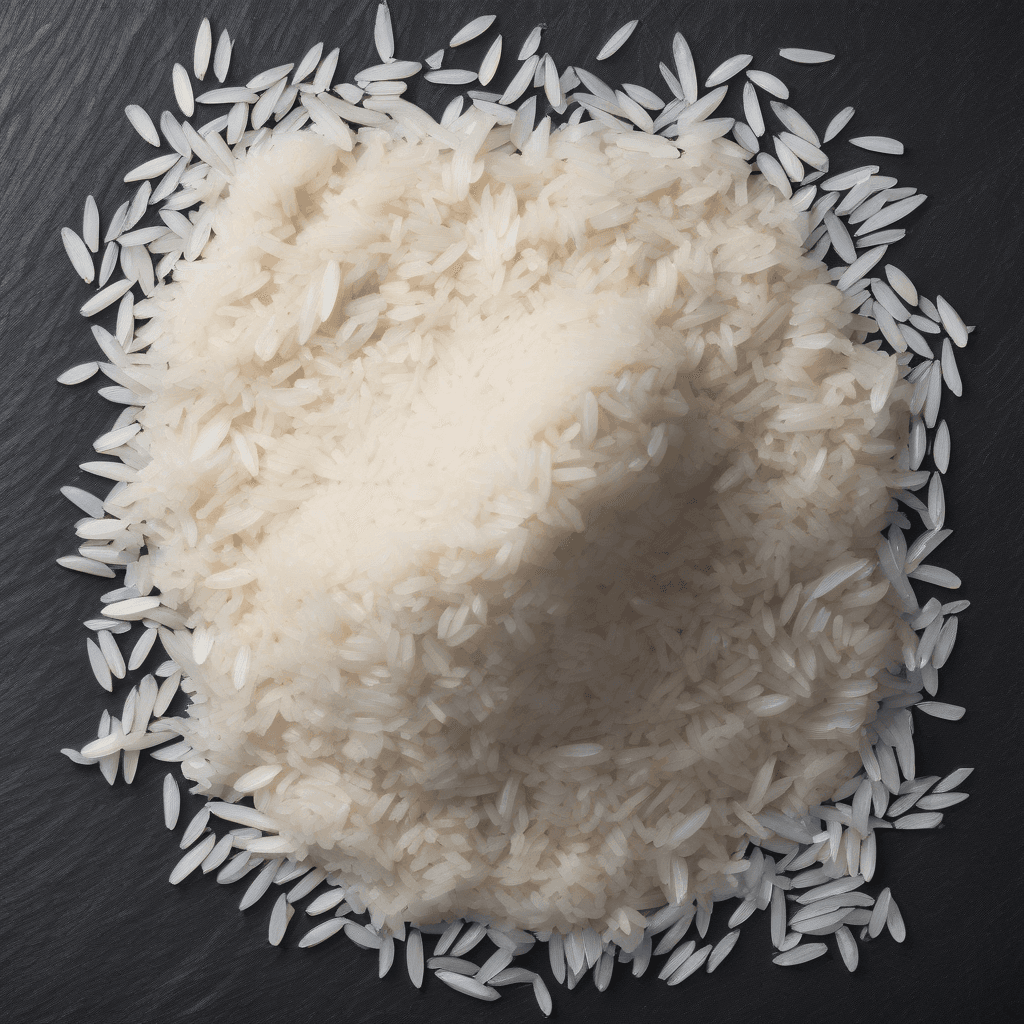 steamed rice