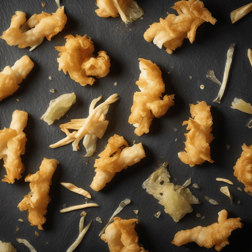 tenkasu tempura scraps