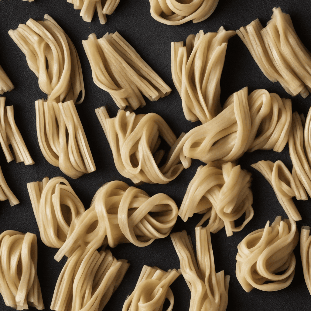 thick fresh wheat noodles