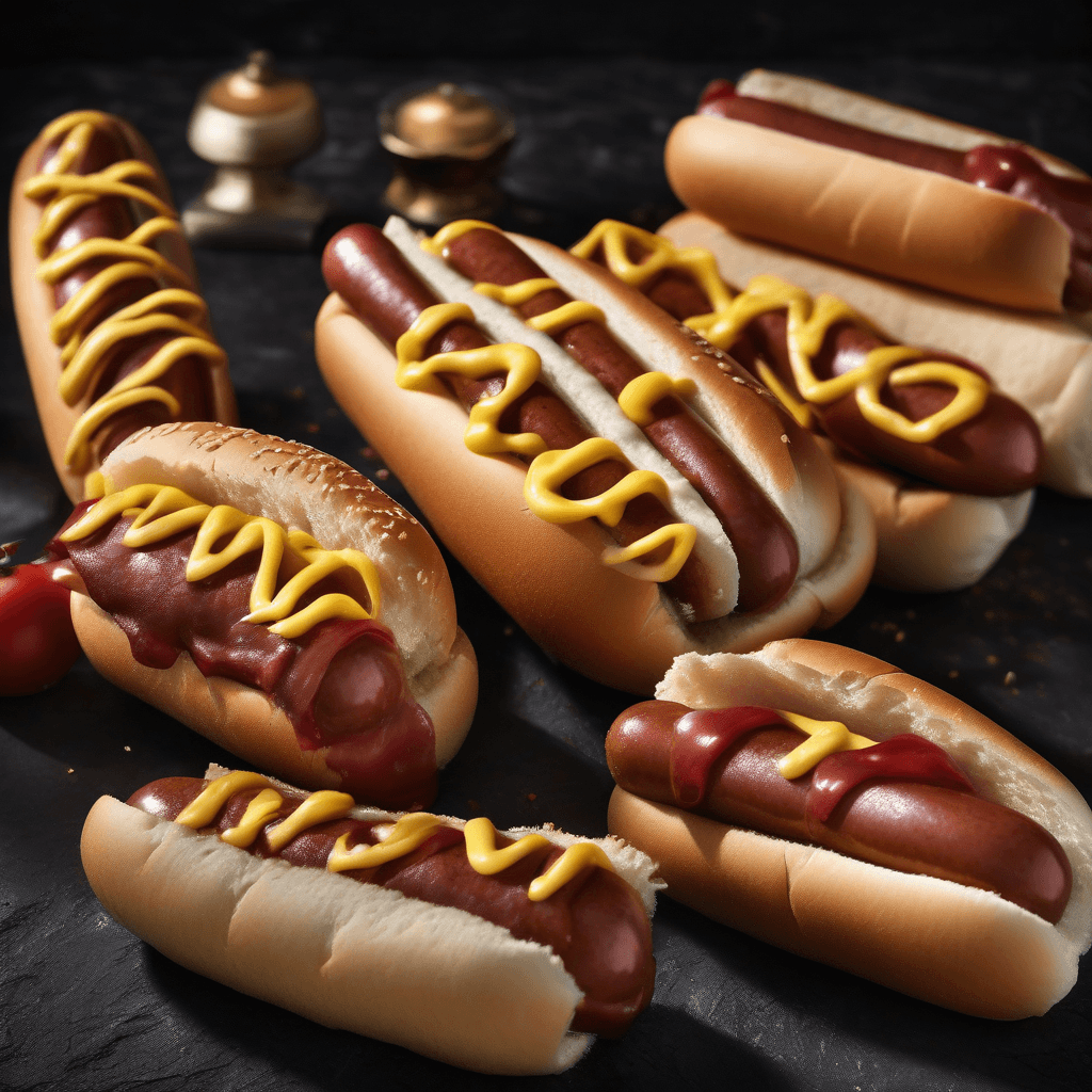 top split hot dog buns
