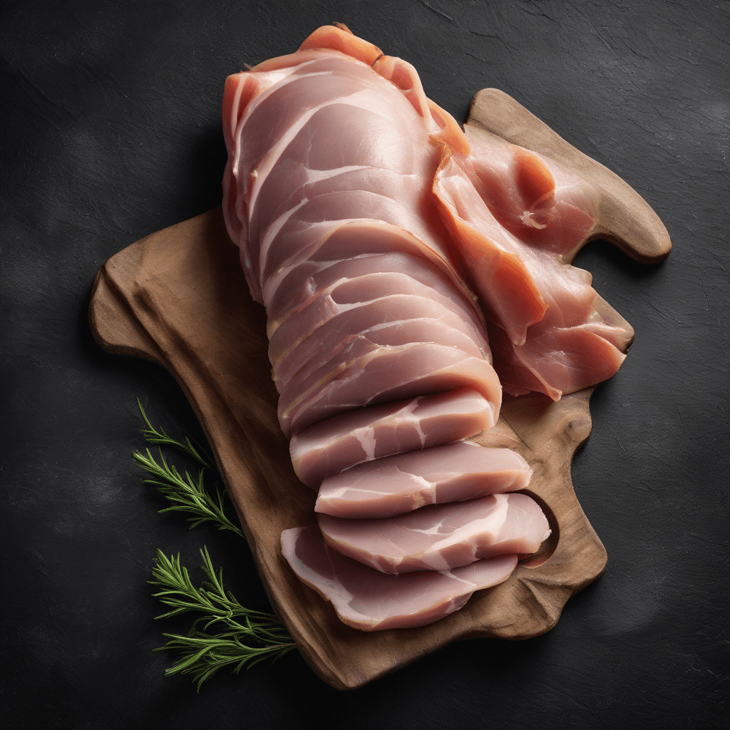 white ham