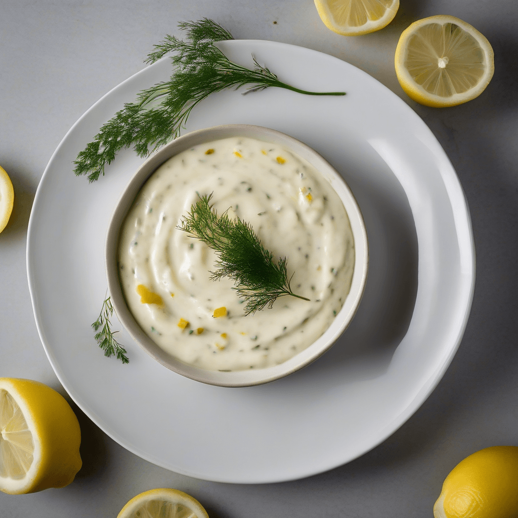 Lemon-Dill Mayonnaise (for Poached Salmon)