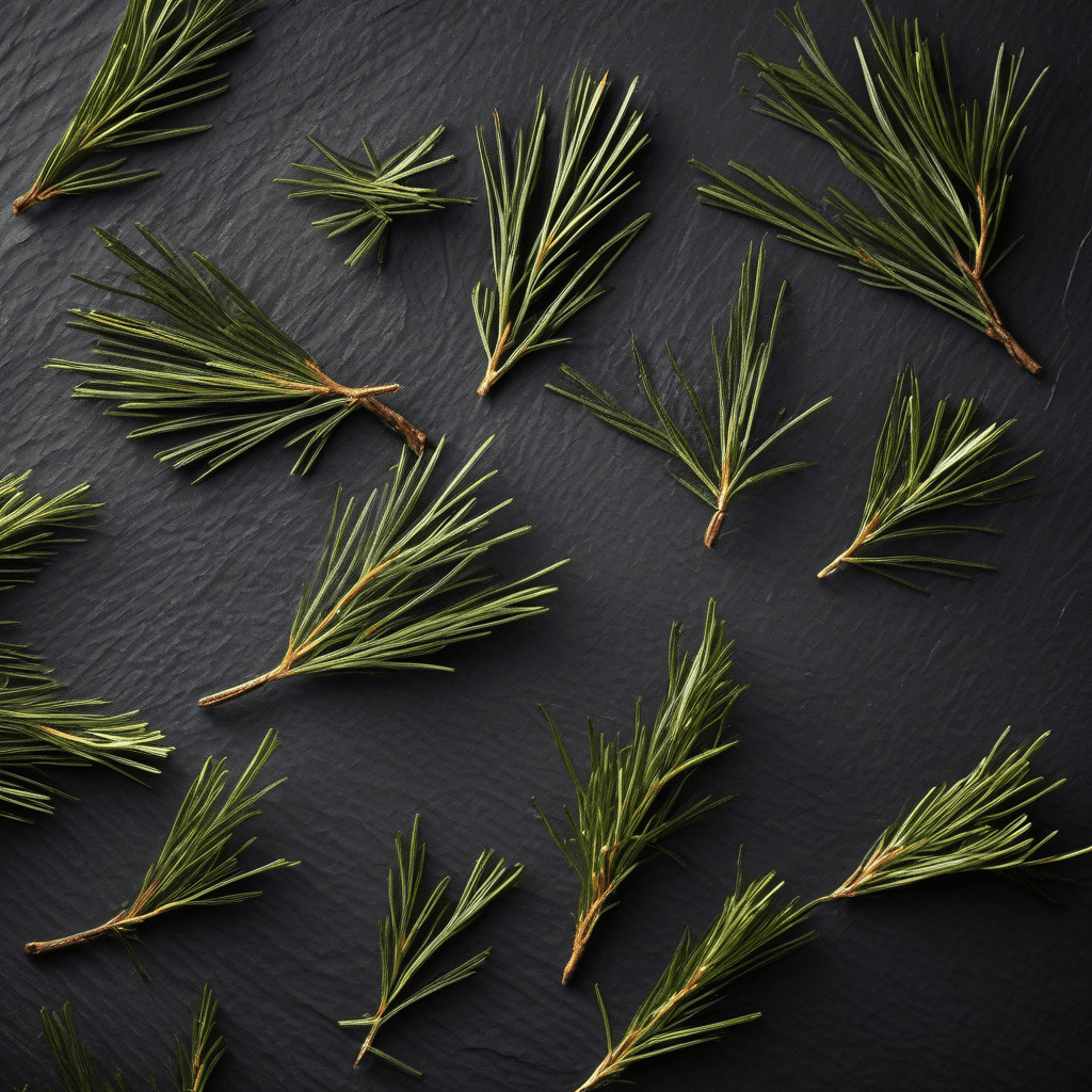 pine needles