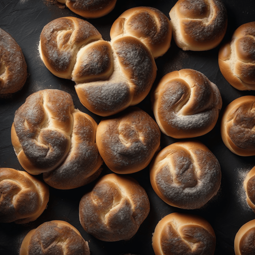 split-top buns
