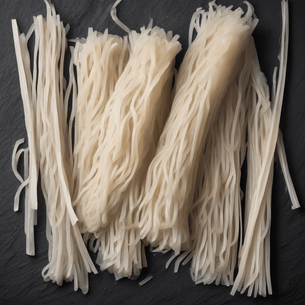 thick rice noodles