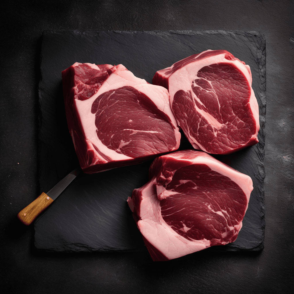 cooked meat
